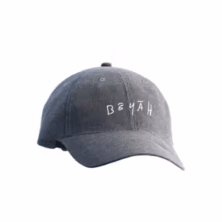 Casquette washed black